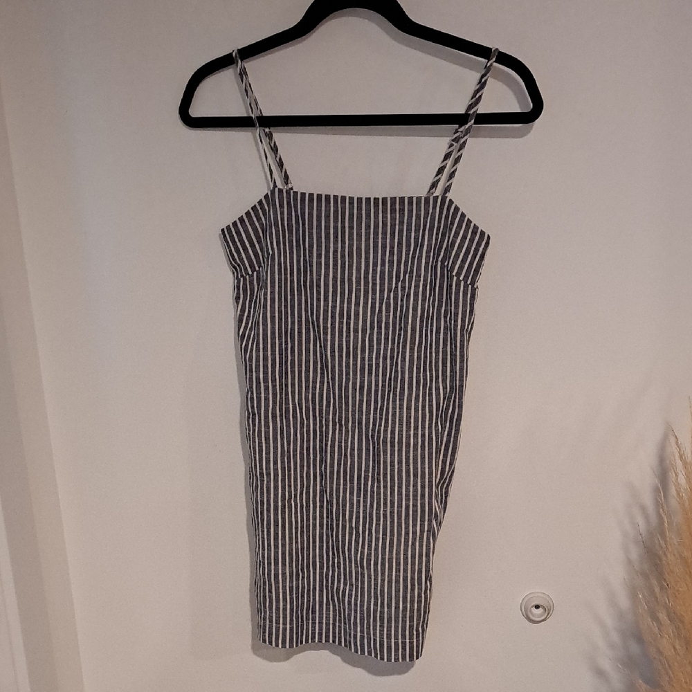 Oscar-ST Striped Black and White Dress Size XS B108